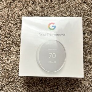 Google Nest Thermostat - Gray and White